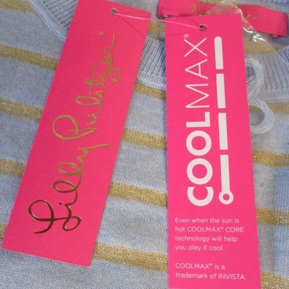 Lilly Pulitzer Cobo Shell Sweater Coastal XXS NWT - Picture 4 of 6